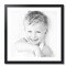 ArtToFrames 26x26" Matted Picture Frame with 22x22" Single Mat Photo Opening Framed in 1.25" Black and 2" Mat (FWM-3926-26x26)